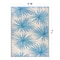 World Rug Gallery Floral Tropical Reversible Recycled Plastic 5' X 7' Blue Outdoor Rug 6075BLUE5X7 - alternate 4